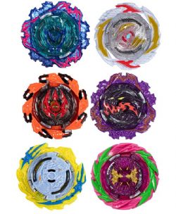 BEYBLADE - 2 TOUPIES - QUADE STRIKE ASSORTIES (SANS LANCEUR)